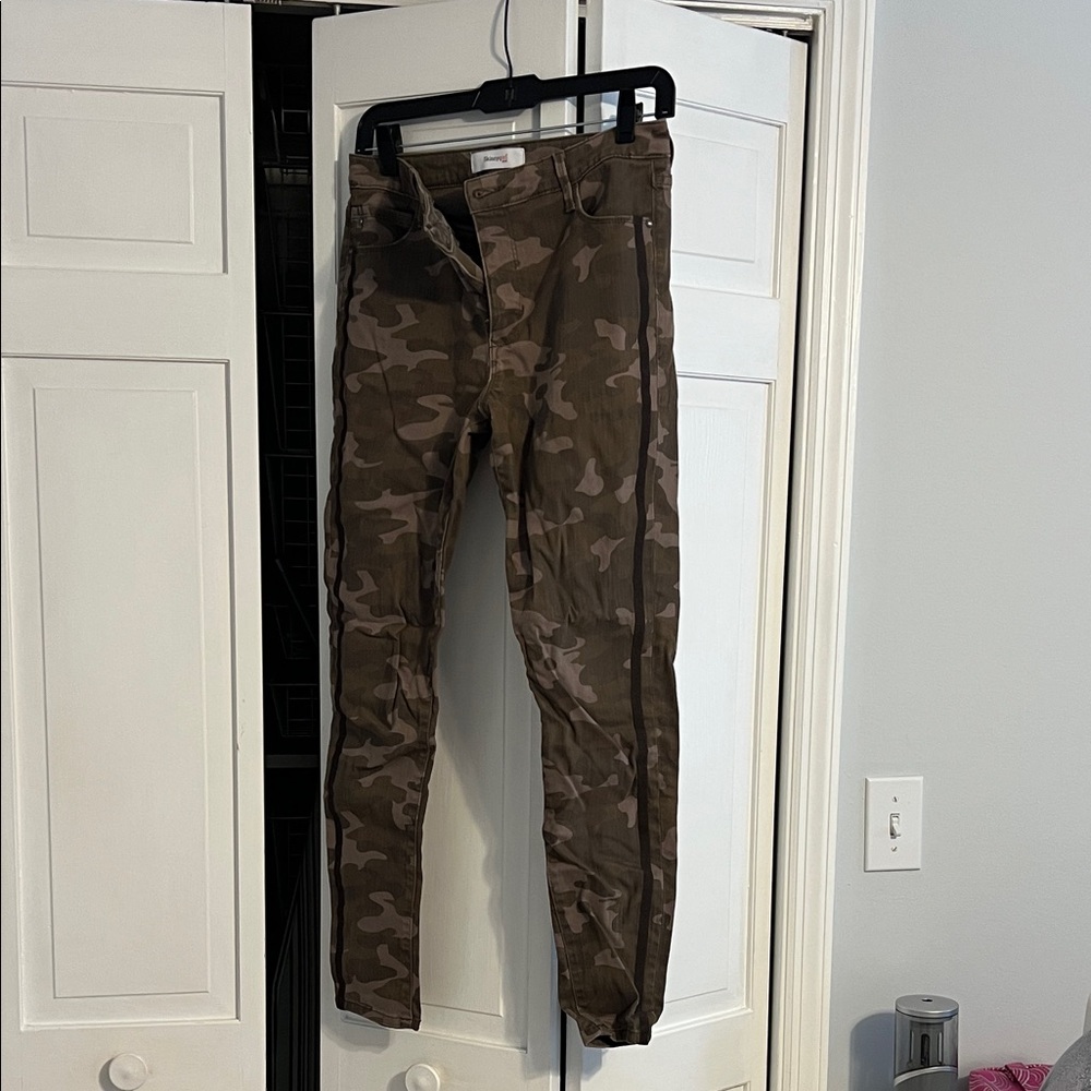 Womens camouflage jeans